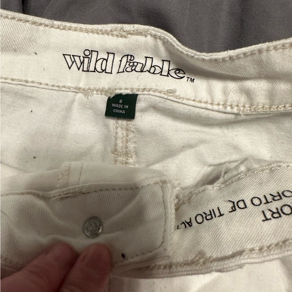Wild Fable White Denim Shorts - NWOT! - Picture 3 of 3